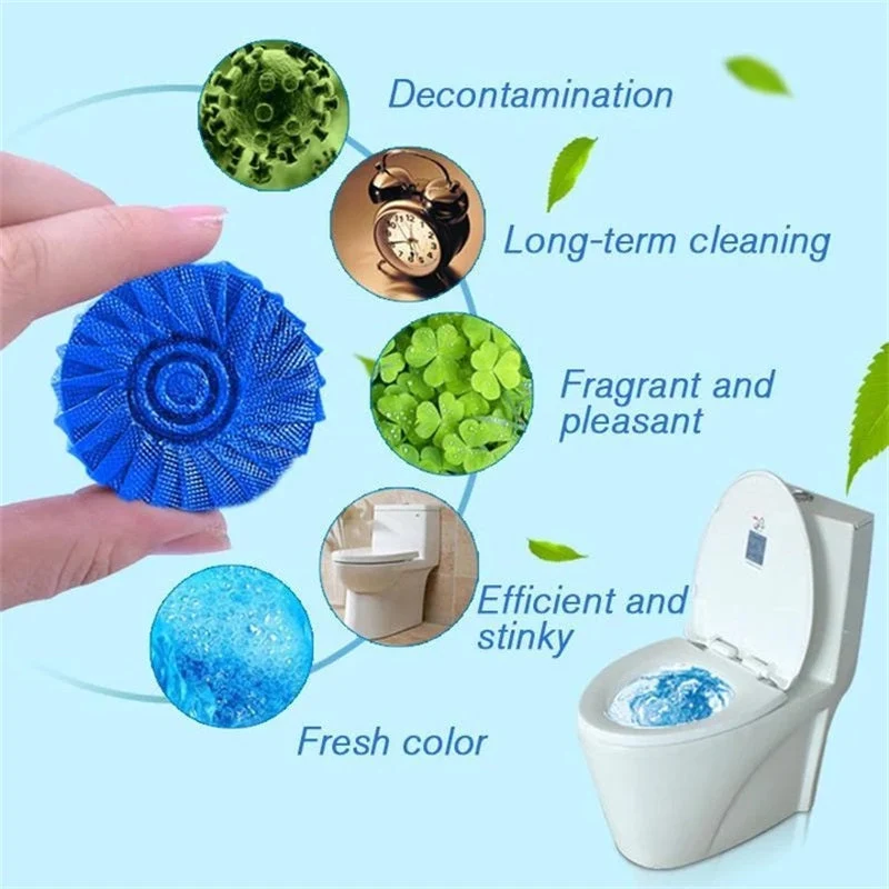 Blue Deodorant Block (10 PCS/1 Pack) - Image 3