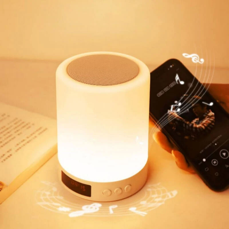 Bluetooth Speaker&Colorful Lighting Table Lamp - Image 4