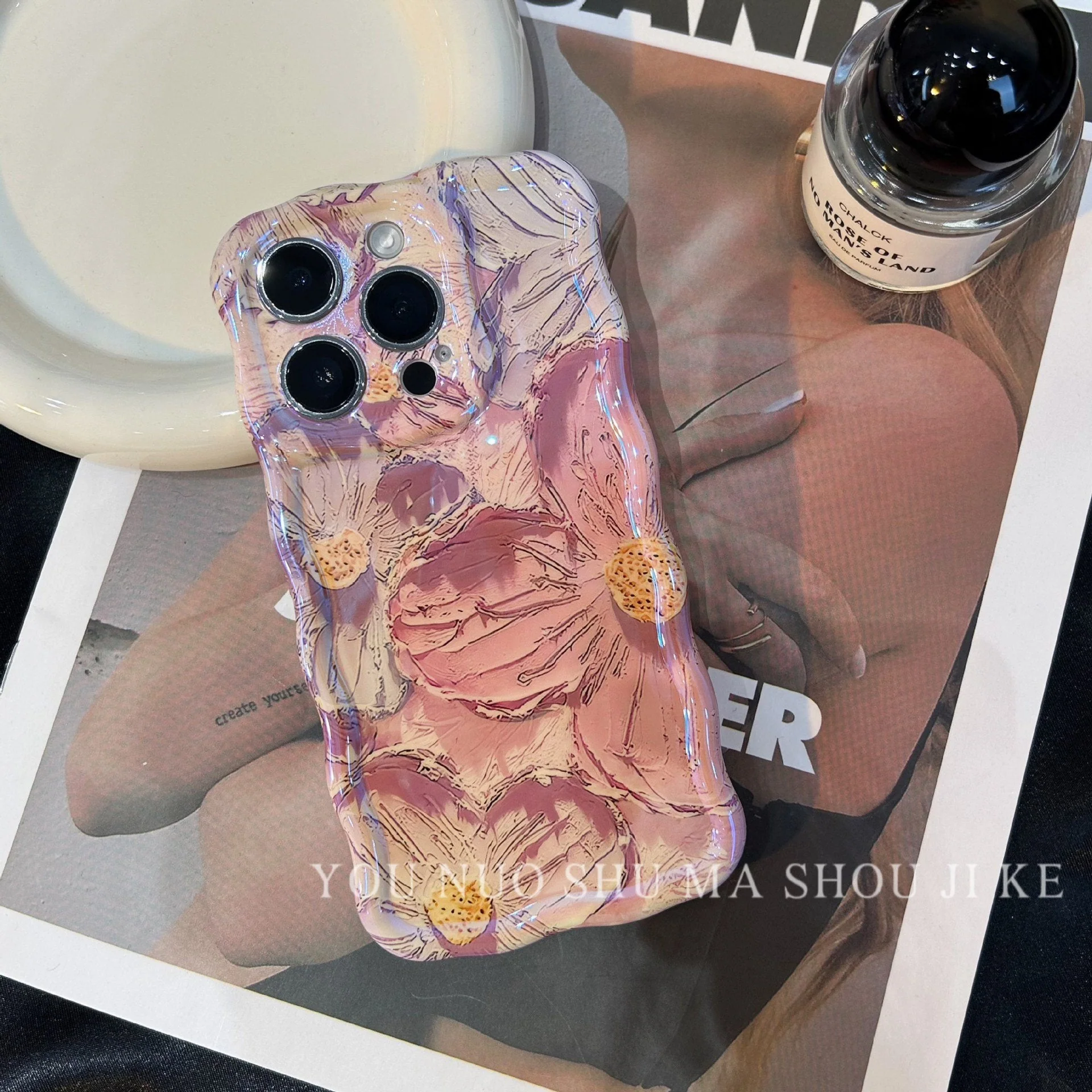 iPhone Colorful Oil Painting Exquisite Phone Case - Image 5