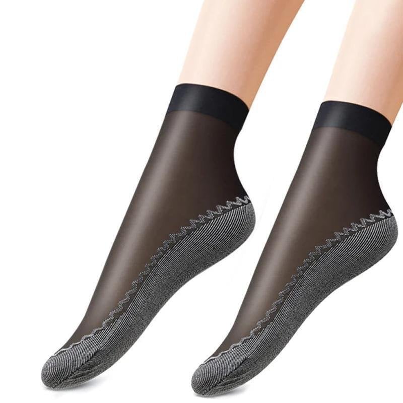 Silky Anti-Slip Cotton Socks - Image 5