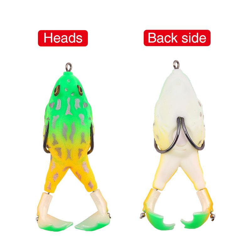 🎁Father's Day Pre Sale🐠Double Propeller Frog Soft Bait - Image 4