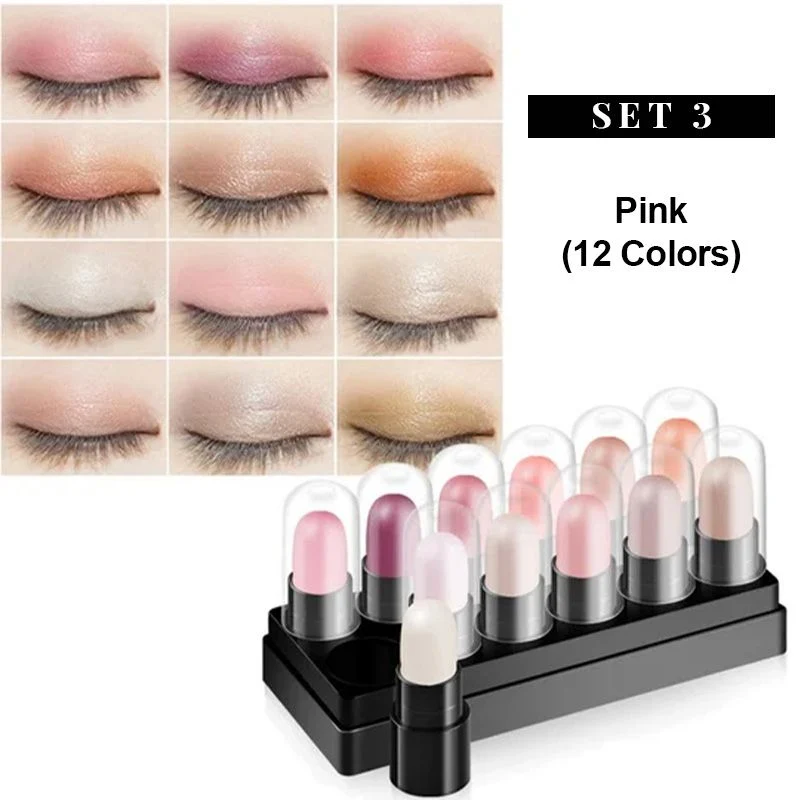 15 Color Highlighter Eyeshadow Pencil Waterproof Glitter Eye Shadow Eyeliner Pen - Image 13