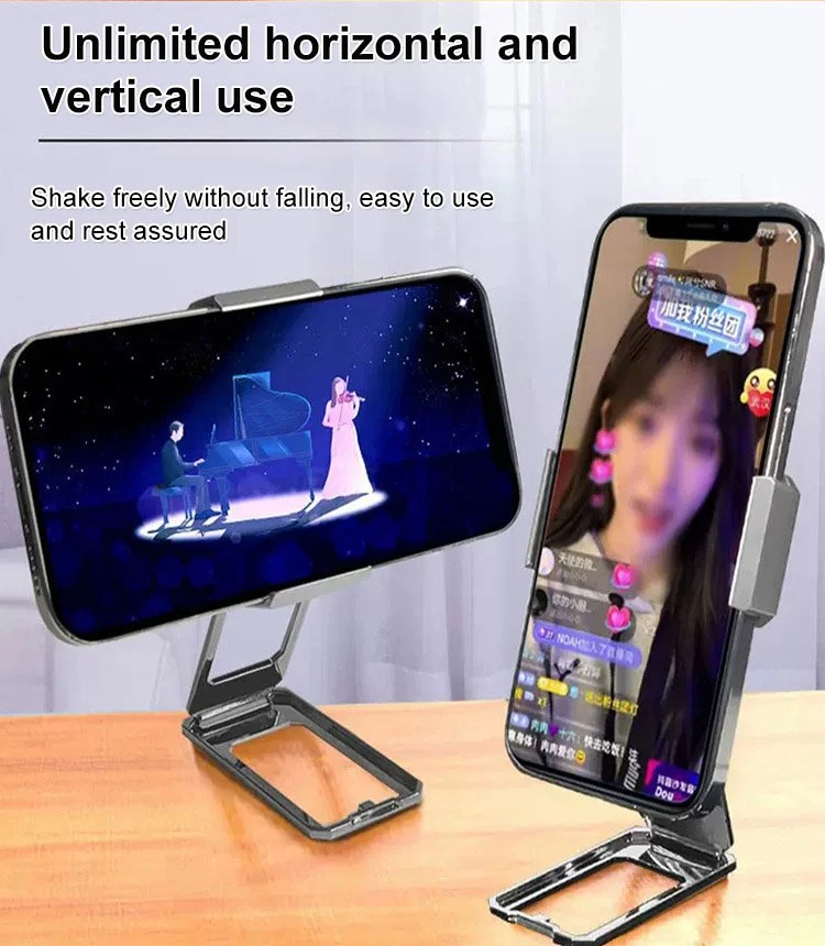 Newly upgraded back clip type 360 portable folding bracket - Image 4
