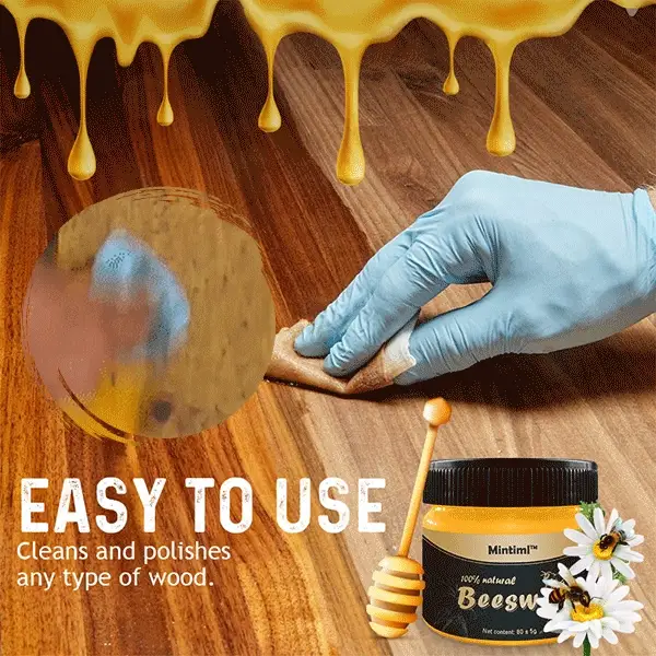 Furniture Refinishing Helper - Wood Seasoning Beeswax - Image 3