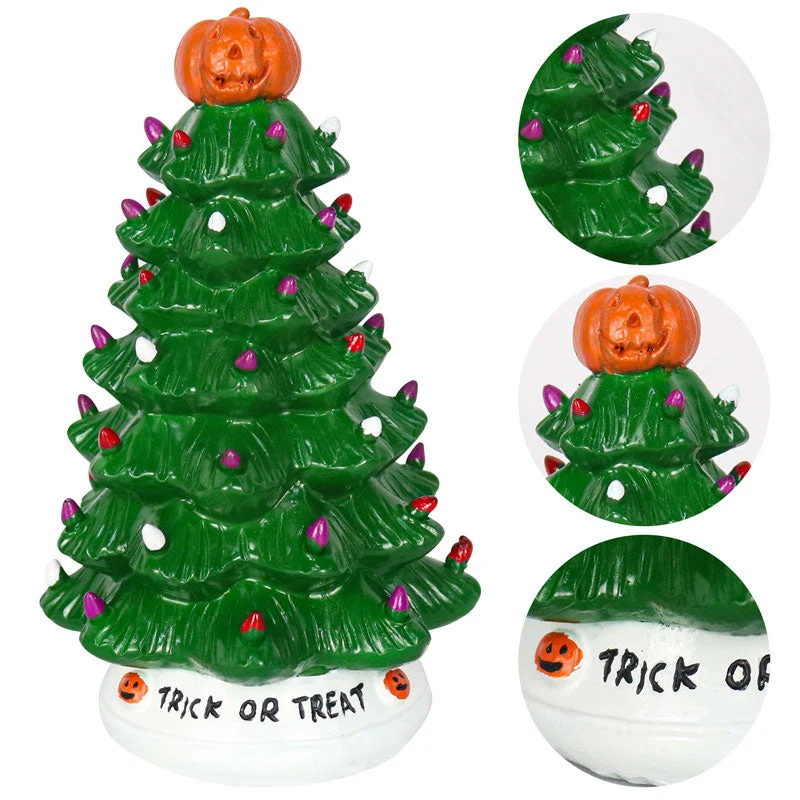 Halloween Colored lights Christmas Tree - Image 8