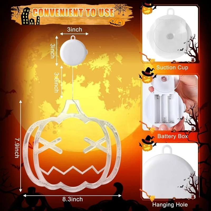 Halloween Decorations Window Lights - Image 5