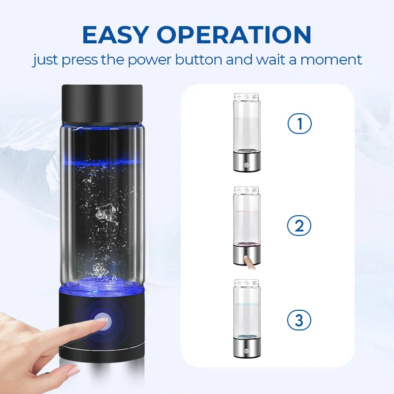 Hydrogen Wellness Bottle 💧 | Pure, Energized Water Anywhere 🌟 - Image 4