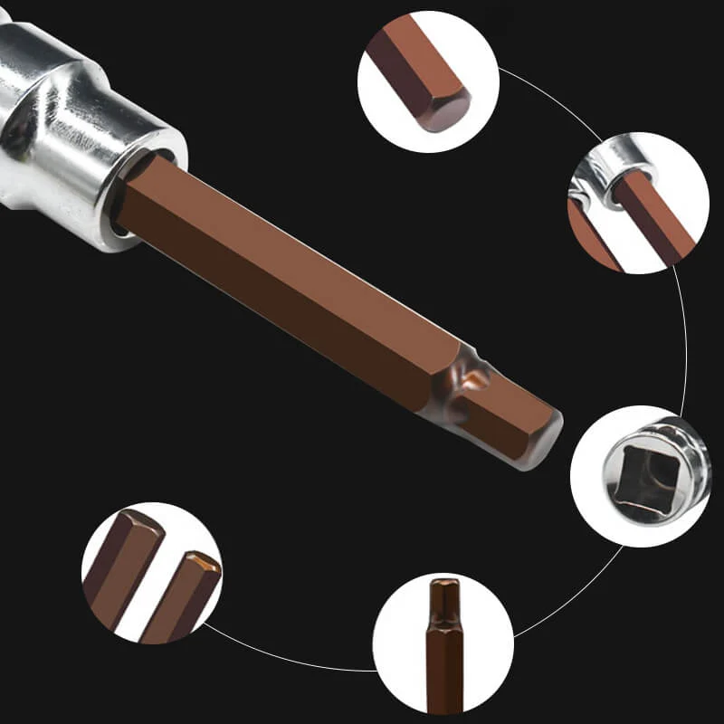 Hexagon twelve point screwdriver socket head - Image 3