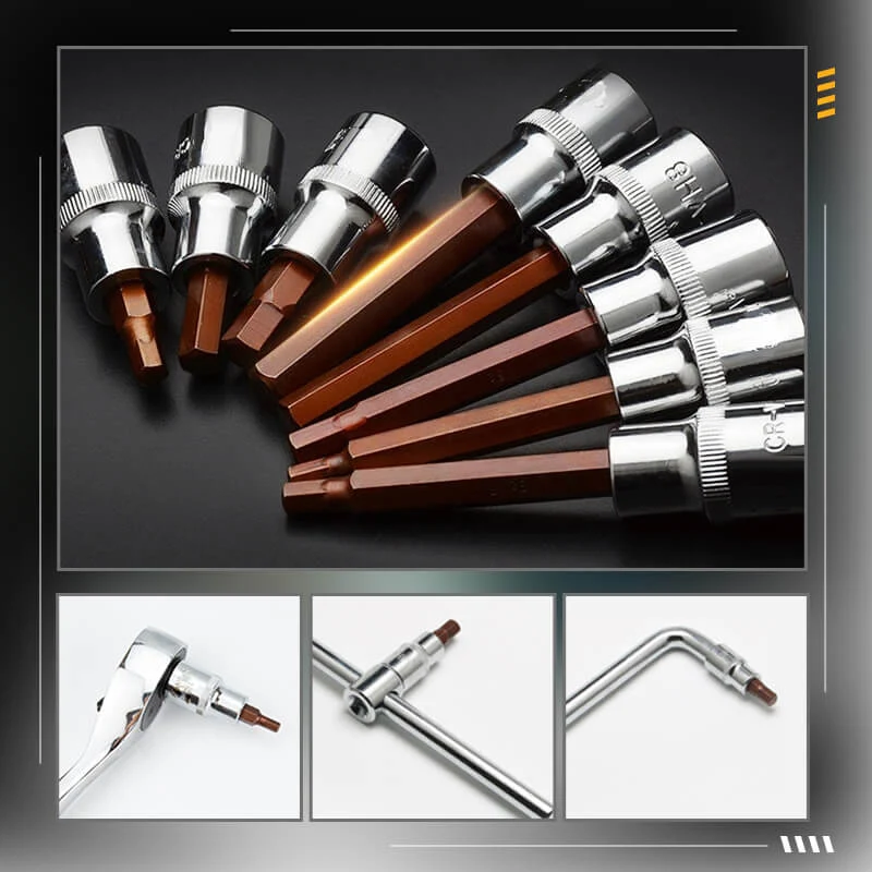 Hexagon twelve point screwdriver socket head - Image 5