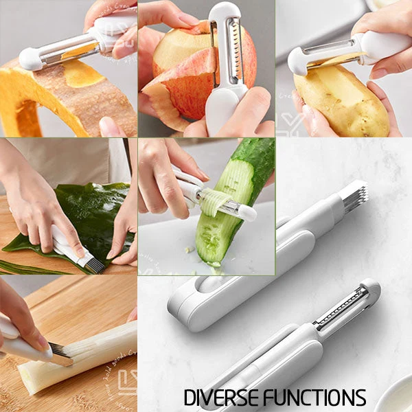 3 in 1 Multifunctional Rotary Paring Knife - Image 3