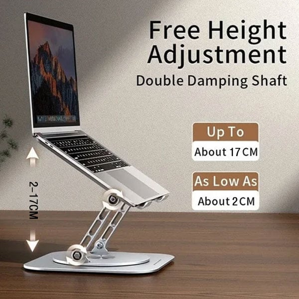 🔥Hot Sale-49% OFF - Laptop Stand Aluminum Alloy Rotating Bracket - Image 3