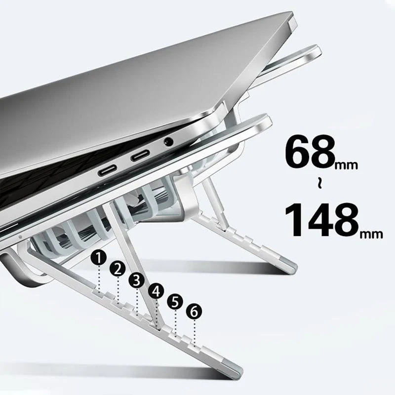 Laptop Heightened Holder with Cooling Fan - Image 7