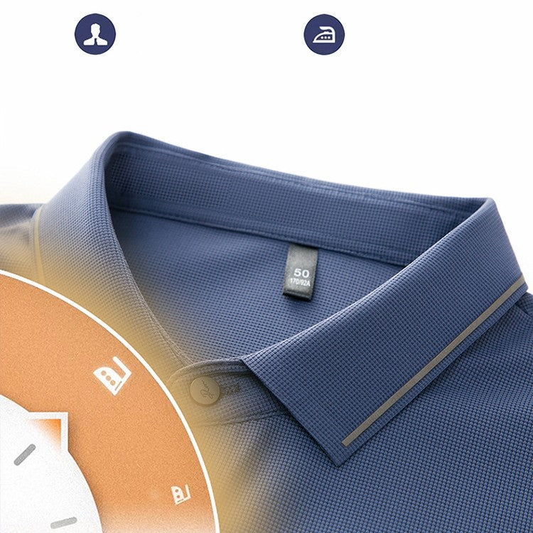 Long Sleeved Shirt Men's Autuan Business Top - Image 6