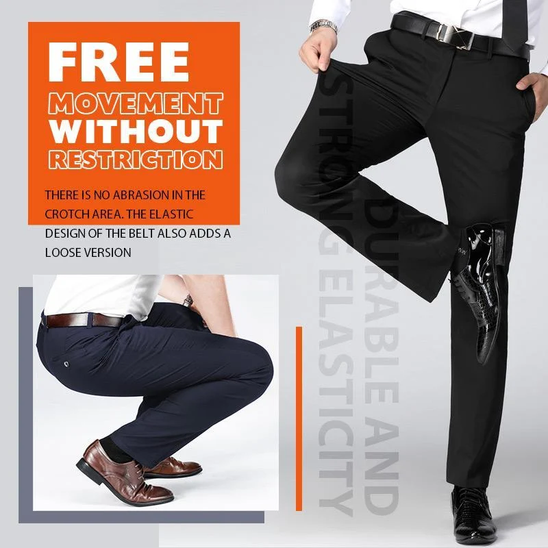 High Stretch Men's Classic Pants - Image 7