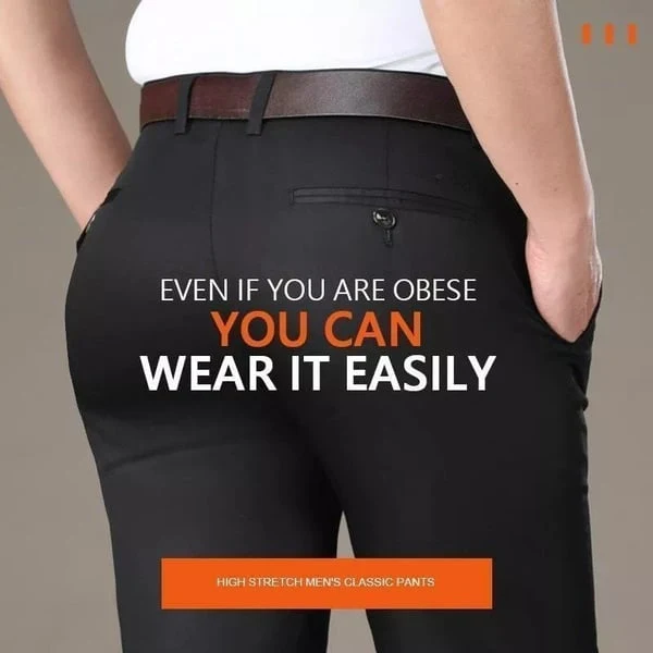 🔥2023 Summer sale 49% off🔥High Stretch Men's Classic Pants-BUY 2 FREE SHIPPING TODAY! - Image 14