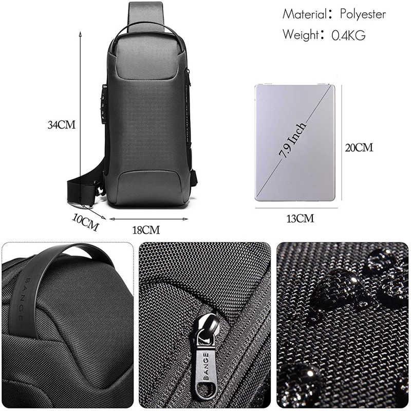 🔥🔥2023 new male anti-theft chest bag - Image 3