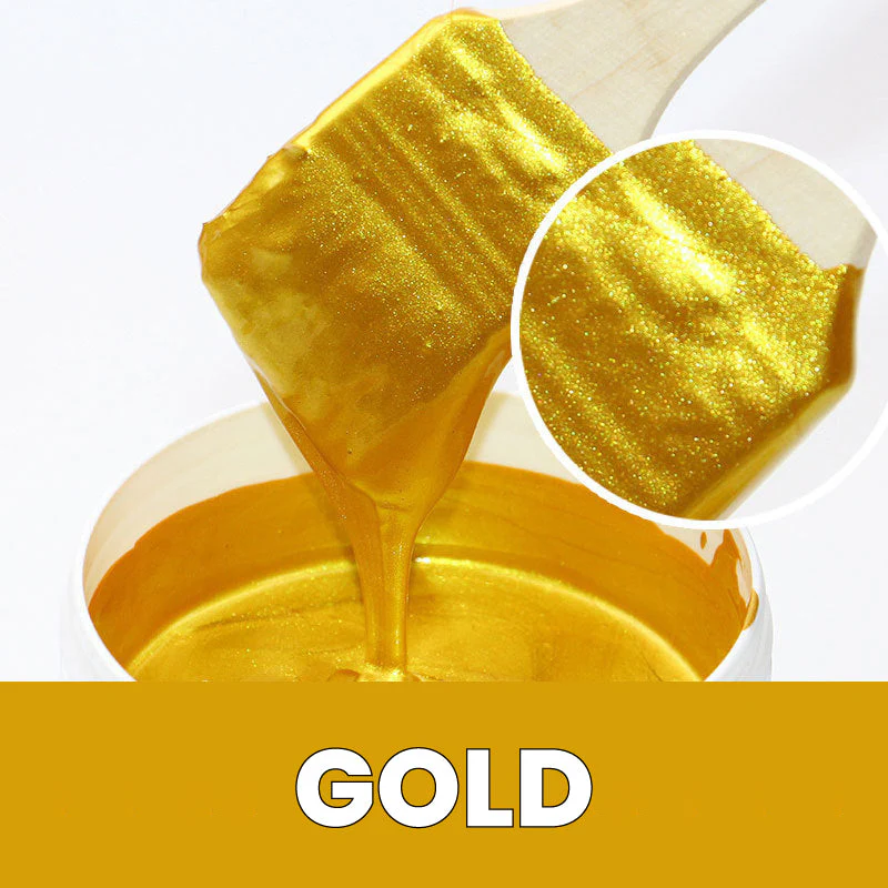 Waterproof gold leaf paint for arts, paintings and crafts - Image 9