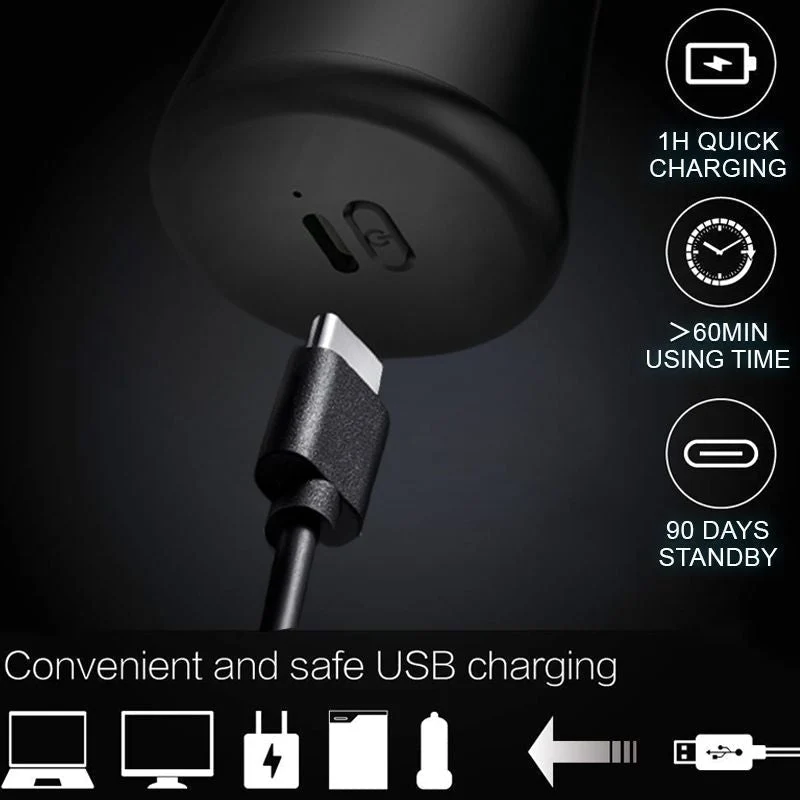 Pocket Size Washable Electric Razor - Image 6