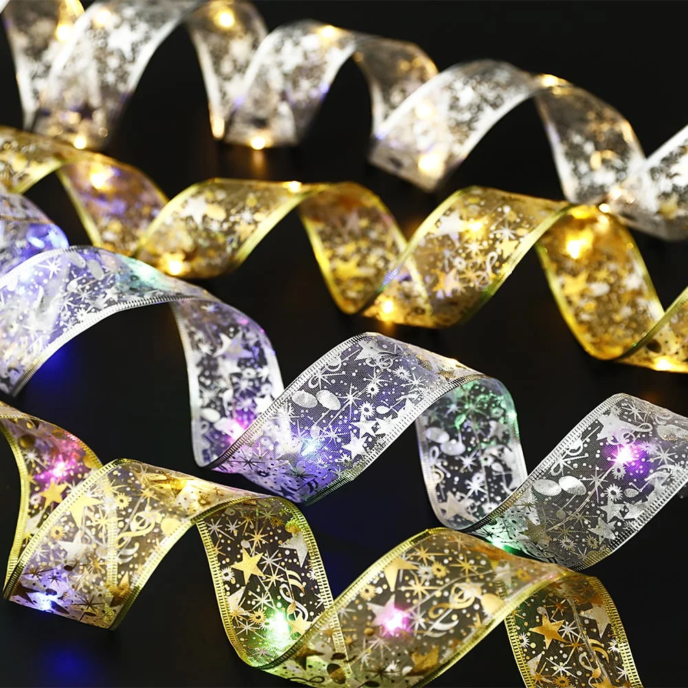 💥Hot Sale💥Christmas Ribbon Fairy Lights - Image 16