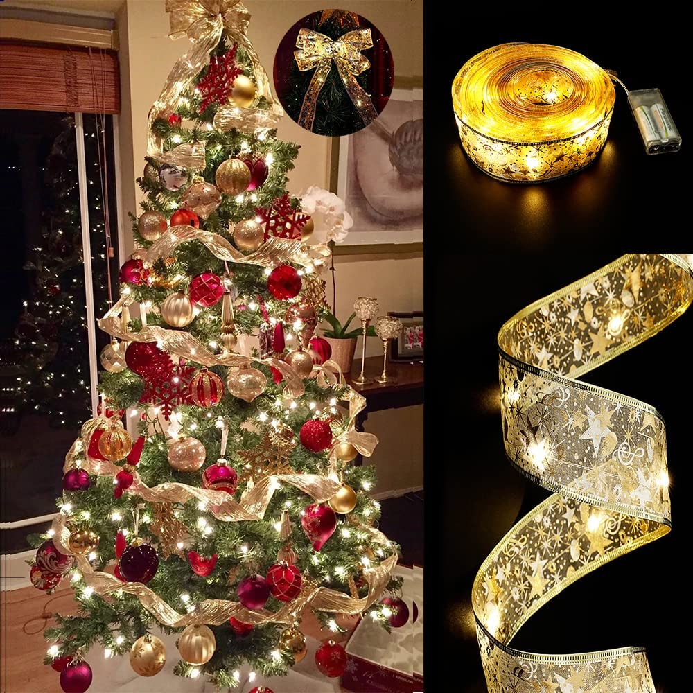 💥Hot Sale💥Christmas Ribbon Fairy Lights - Image 18