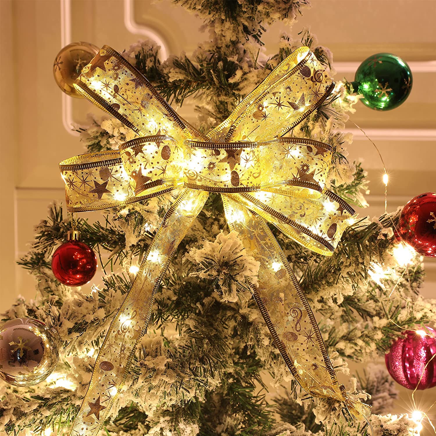 💥Hot Sale💥Christmas Ribbon Fairy Lights - Image 4