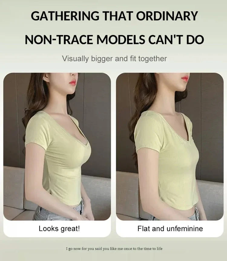 (Half Cup with Heart) Women's Seamless Underwear - Image 4