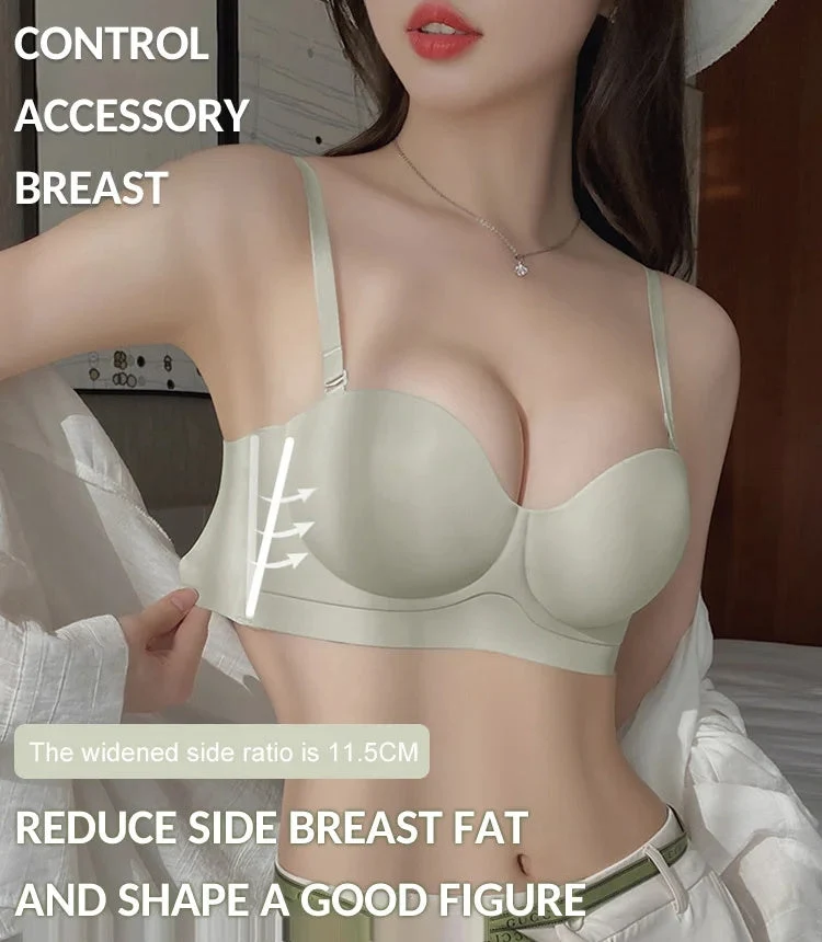 (Half Cup with Heart) Women's Seamless Underwear - Image 6
