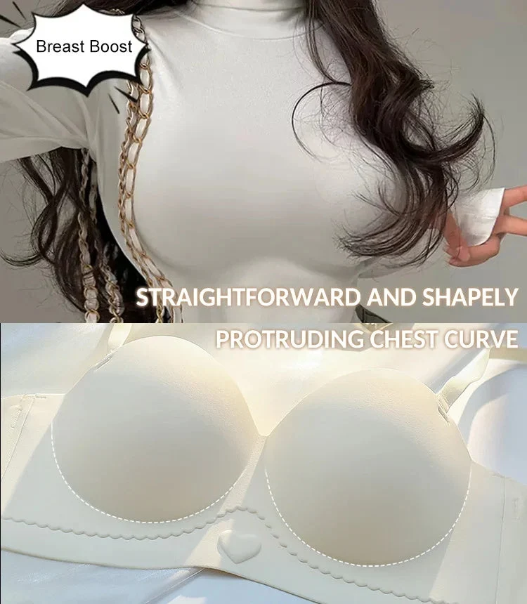 (Half Cup with Heart) Women's Seamless Underwear - Image 9