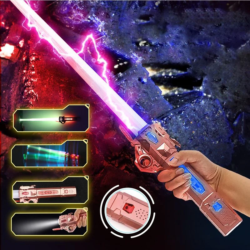 Retractable 7 Colors Luminous Sword（Gun and sword in one！） - Image 5