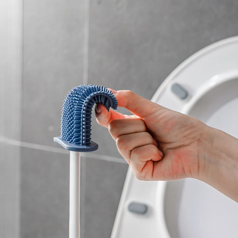 Toilet Bowl Brush With Holder - Image 3